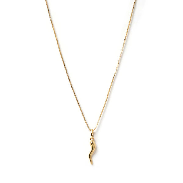 Cornicello Gold Charm Necklace | Arms Of Eve