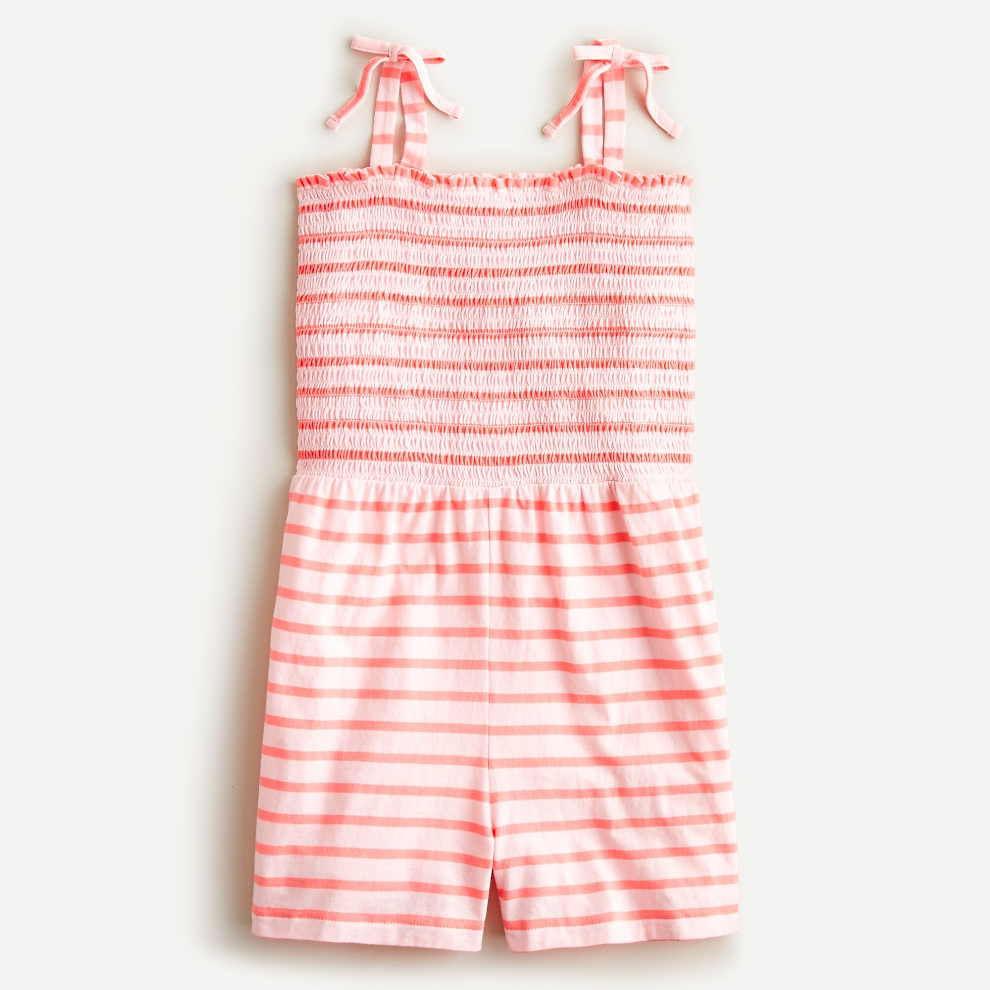 Girls' smocked-bodice romper | J. Crew US