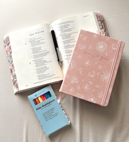 Bible journaling essentials ♡ †

* exact Bible journal kit I’m using is the bloom with grace journal from Elevated Faith! Use THATGIRLIVY15 for a discount :)

#LTKU #LTKGiftGuide #LTKhome