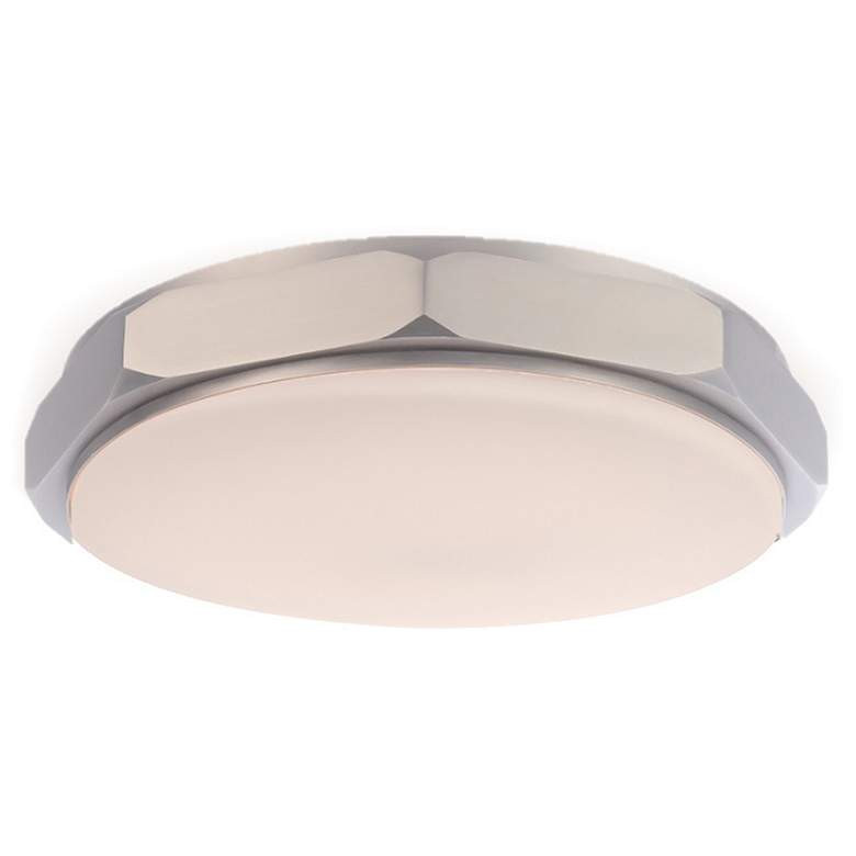 Modern Forms Grommet 13"W Brushed Nickel LED Ceiling Light - #176N3 | Lamps Plus | Lamps Plus