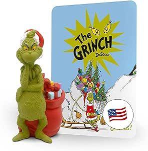Tonies The Grinch Audio Play Character from How The Grinch Stole Christmas by Dr. Seuss | Amazon (US)