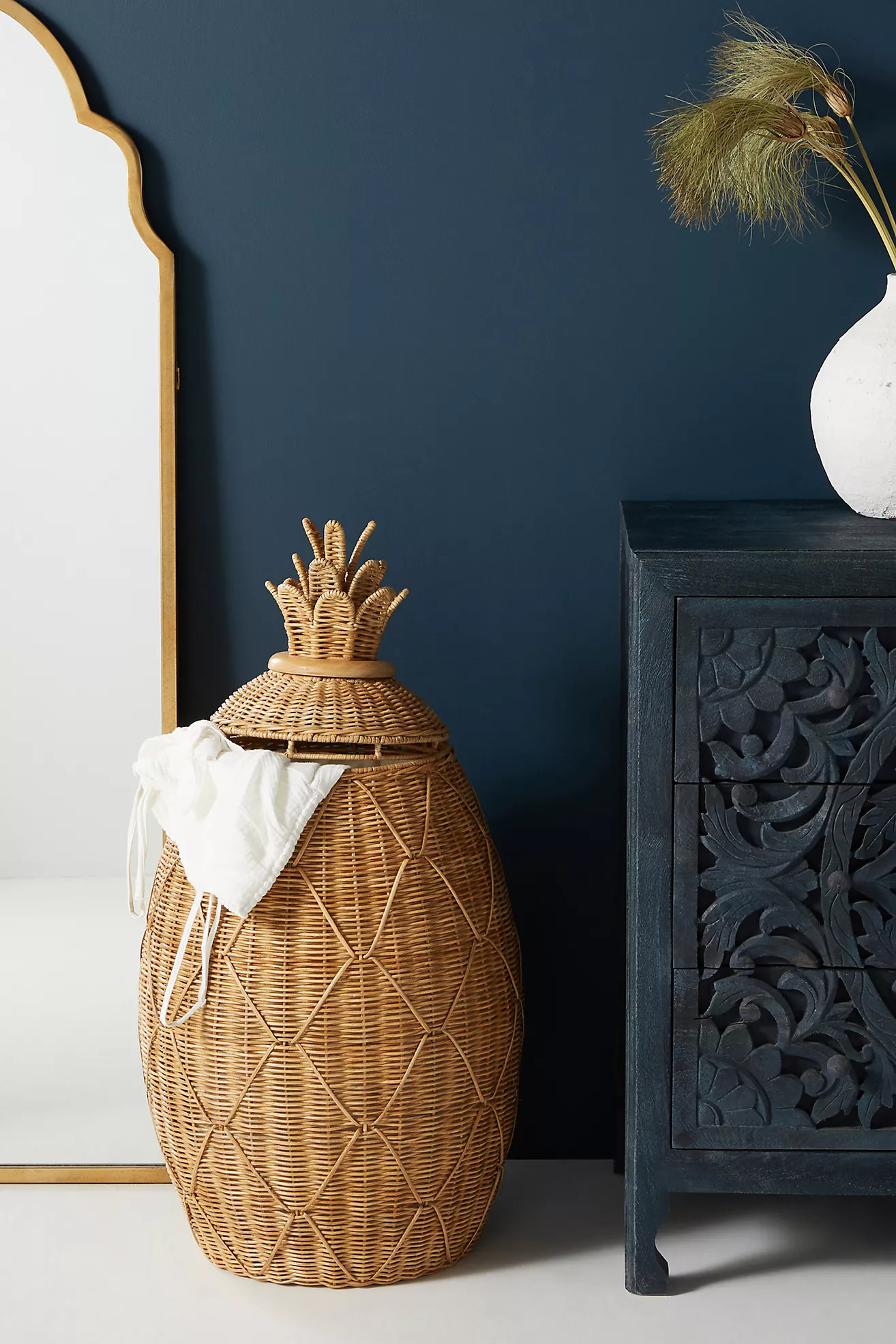 Pineapple Laundry Basket | Anthropologie (US)
