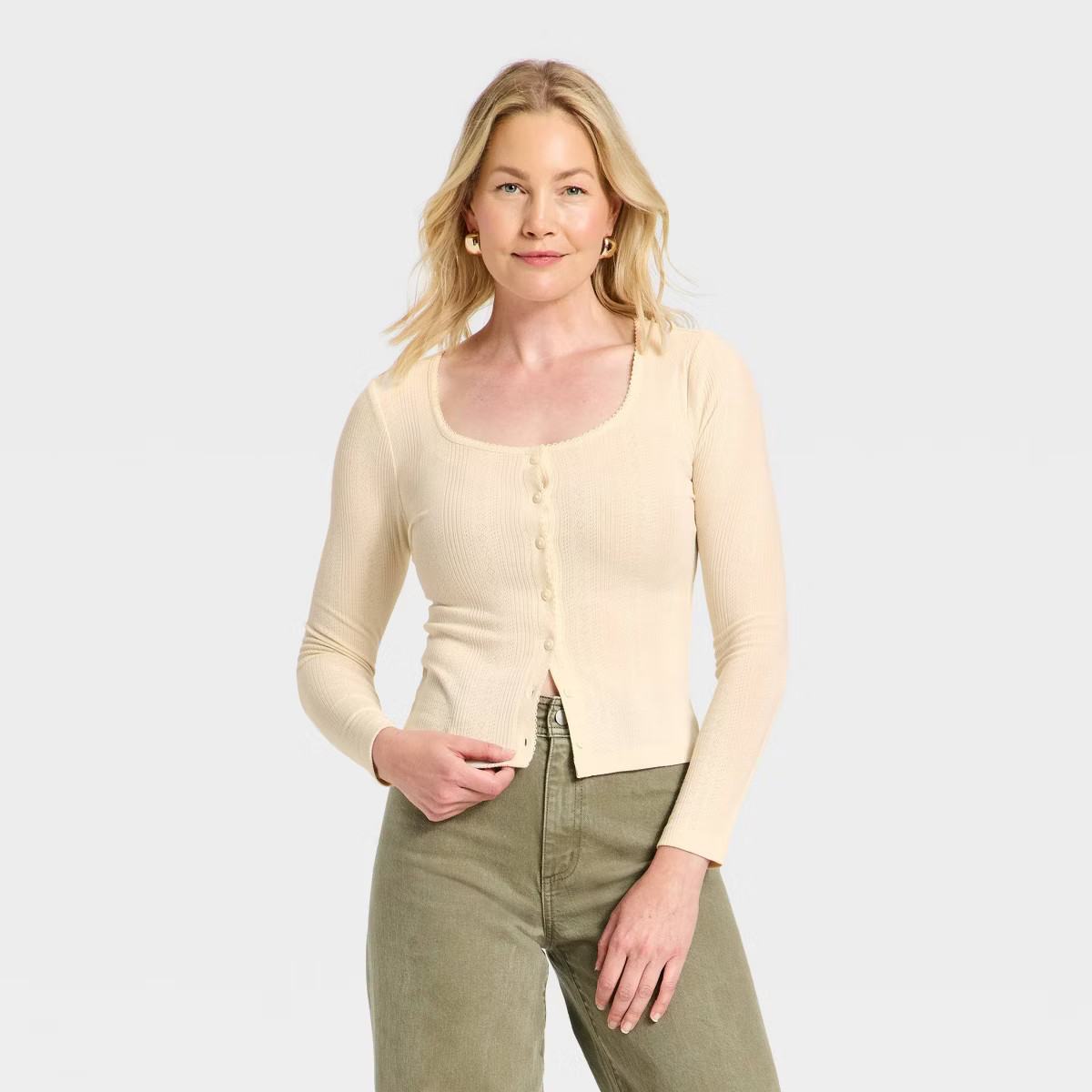 Women's Button-Down Knit Cardigan - Universal Thread™ | Target