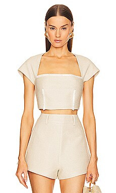 Cult Gaia Rafaela Top in Beach from Revolve.com | Revolve Clothing (Global)