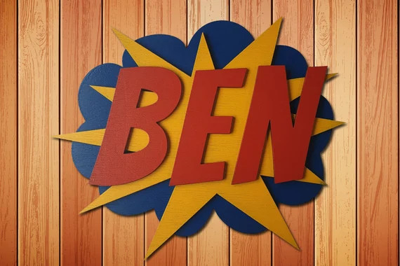 Super Hero Name Door Plaque, Superhero plaque, door plaque, wooden door plaque, personalised door... | Etsy (US)