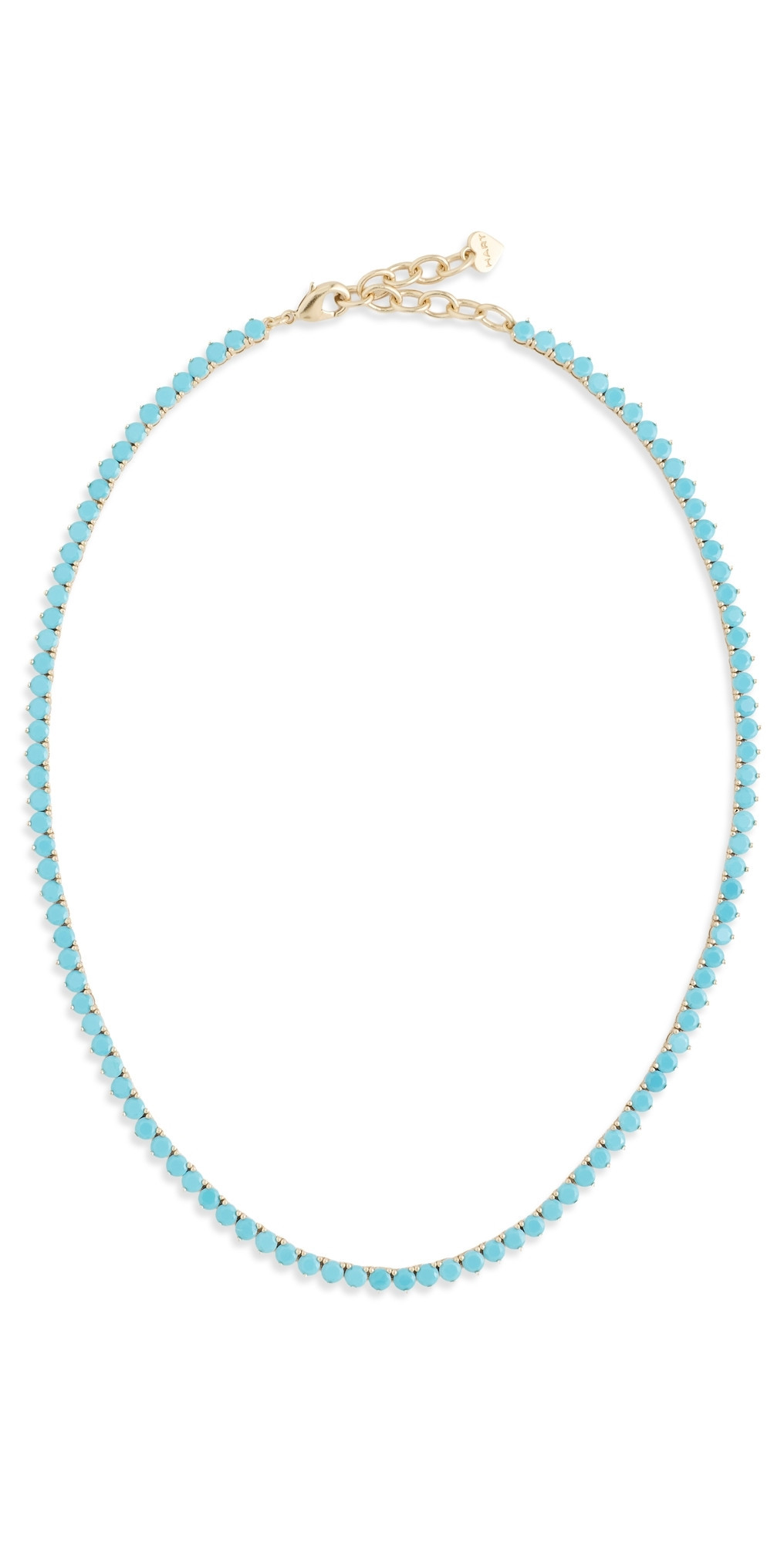 HART Turquoise Tennis Necklace Turqouise One Size | Shopbop