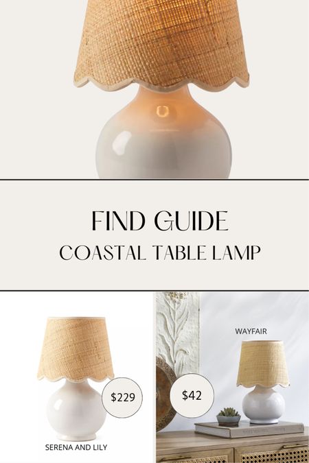 This scalloped shade lamp from Wayfair looks so high quality & designer and is perfect for a side table, or entry table. It gives a soft, feminine look in a country cottage style. And how perfect would this be for a little girls room or nursery?! And the price can’t be beat! 💡

#lampdesign #tablelamp #tablelamps #tablelampdesign #tablelampshade #tablelampshades #scallopedlampshade #wayfair #wayfairdecor #wayfairhomedecor #wayfairlamp #wayfairfind #wayfairhomefind. Coastal lamp, Wayfair sale finds, rattan lamp, wicker lamp, lamp for nursery, small lamp, Wayfair finds, look for less, Serena and Lily dupe, Serena and Lily dupes, Serena and Lily style, Serena and Lily
Look for less, coastal home, decor, decorating on a budget. Home decor, dupes.

#LTKsalealert #LTKfindsunder50 #LTKhome