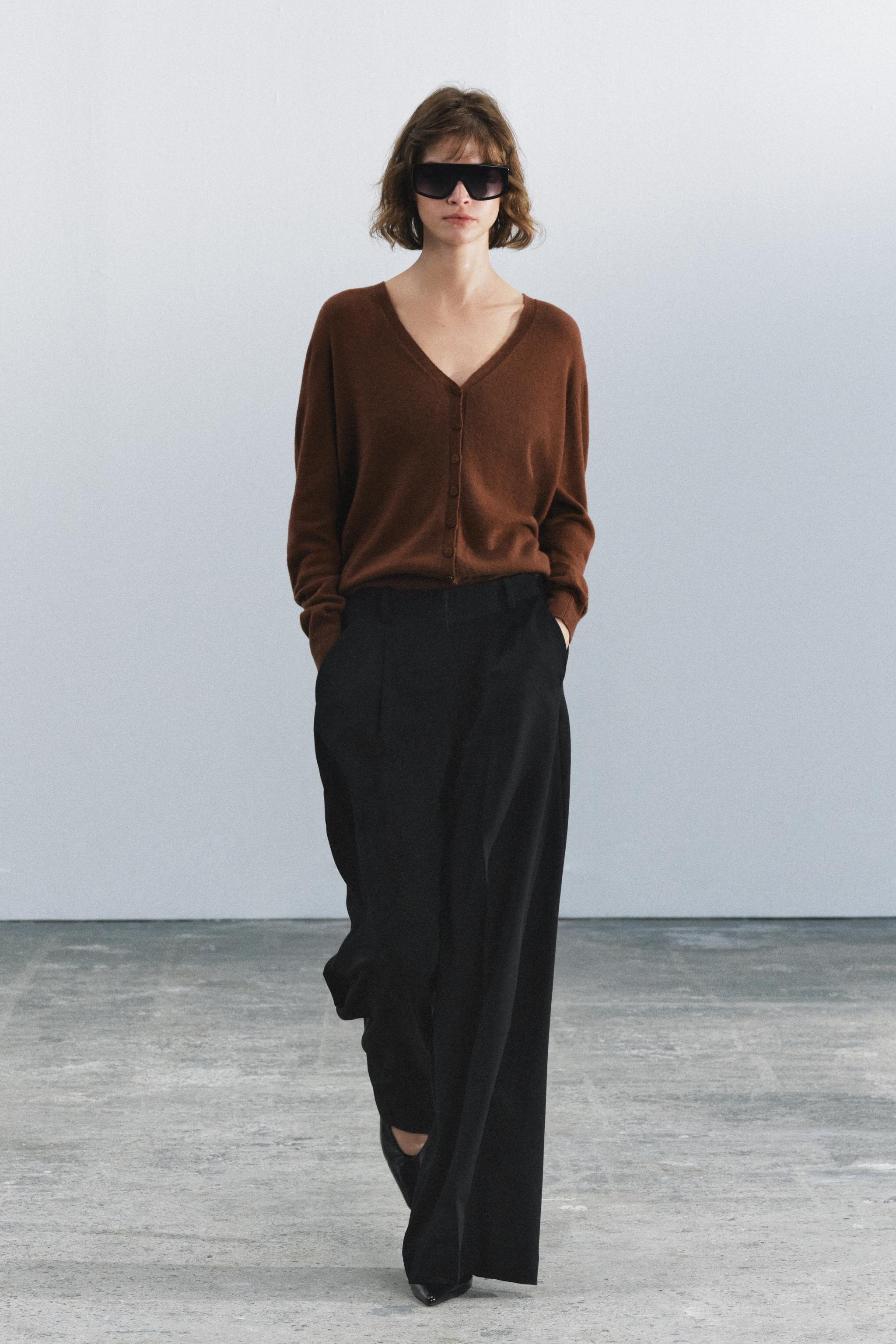 ZW COLLECTION PLEATED TROUSERS | Zara UK