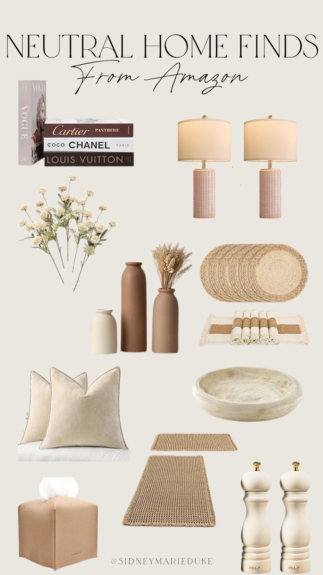 The cutest home finds from Amazon 🤎 and spring sale week is still going on — take advantage of all deals while you can!! 😊



amazon, amazon finds, amazon favorites, amazon picks, amazon must haves, amazon essentials, amazon home, amazon lifestyle, amazon products, amazon favorites list, amazon recommendations, amazon finds daily, daily amazon finds, simple finds, everyday finds, useful products, trending finds, popular finds, favorite finds, top finds, best finds, must have items, everyday essentials, home essentials, lifestyle essentials, product finds, curated finds, ltk, ltk finds, ltk sale, ltk deals, ltk spring sale, ltk favorites, shop ltk, ltk style, ltk home, ltk essentials, sidneymarieduke 

#LTKSeasonal #LTKHome #LTKSaleAlert