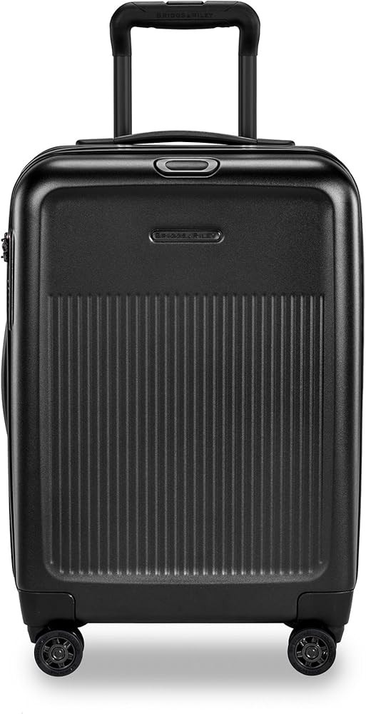 Briggs & Riley Sympatico Hardside International Spinner Luggage, Matte Black, 21-Inch Carry-On | Amazon (US)