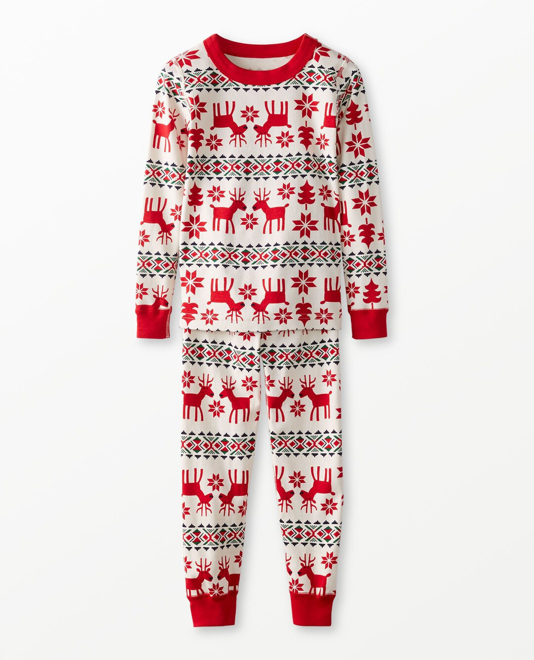 Kids Holiday Long John Pajama Set | Hanna Andersson
