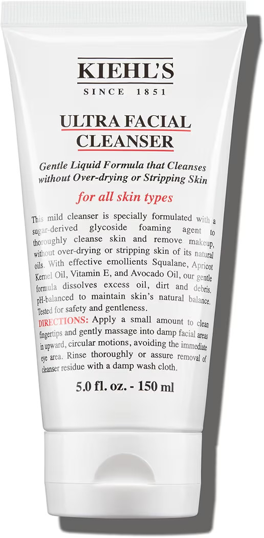 Kiehl's Ultra Facial Cleanser, Lightweight Foamy Facial Cleanser, Enriched Formula that Replenish... | Amazon (US)