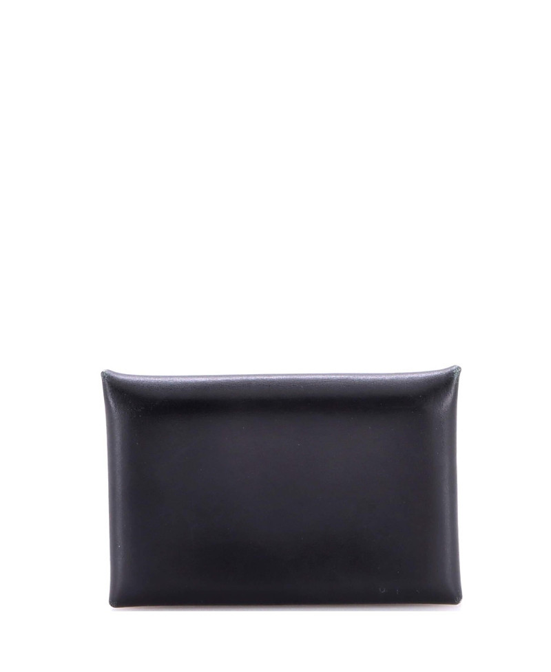 Pre-Owned HERMES Calvi Duo Card Holder Box Calf | Bloomingdale's (US)