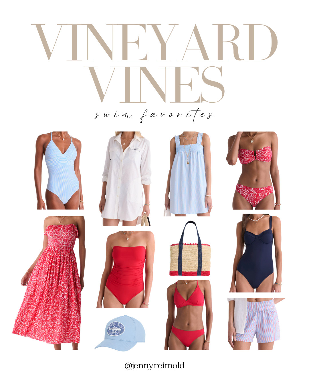 All my favorite swimsuits, coverups and swim accessories at Vineyard Vines! So many red, white and blue finds plus more. I purchased the red one piece and it's SO flattering! 

 #LTKSeasonal #LTKSwim