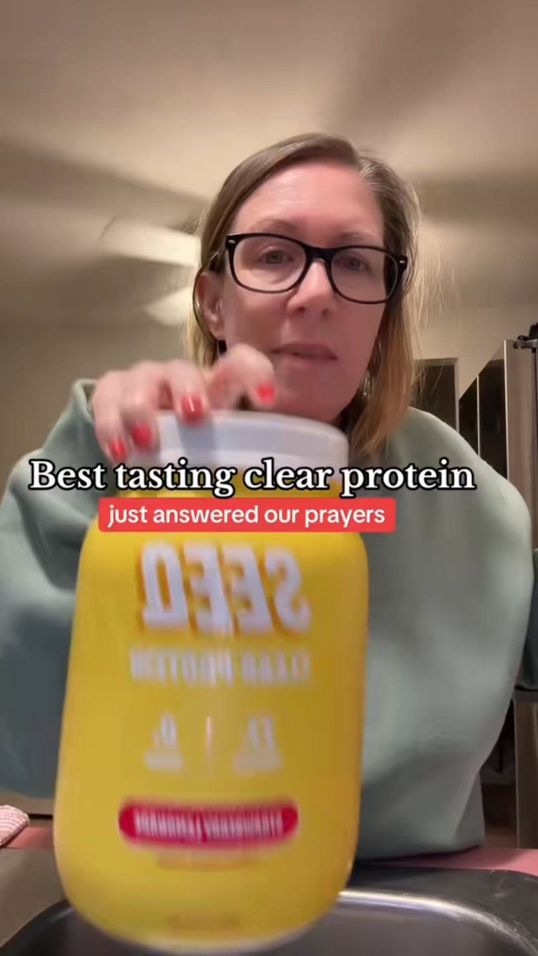 Clear protein that tastes like juice and doesn’t give me the bloat

#LTKfoodie #LTKmorningroutine #LTKfitnessgoals
