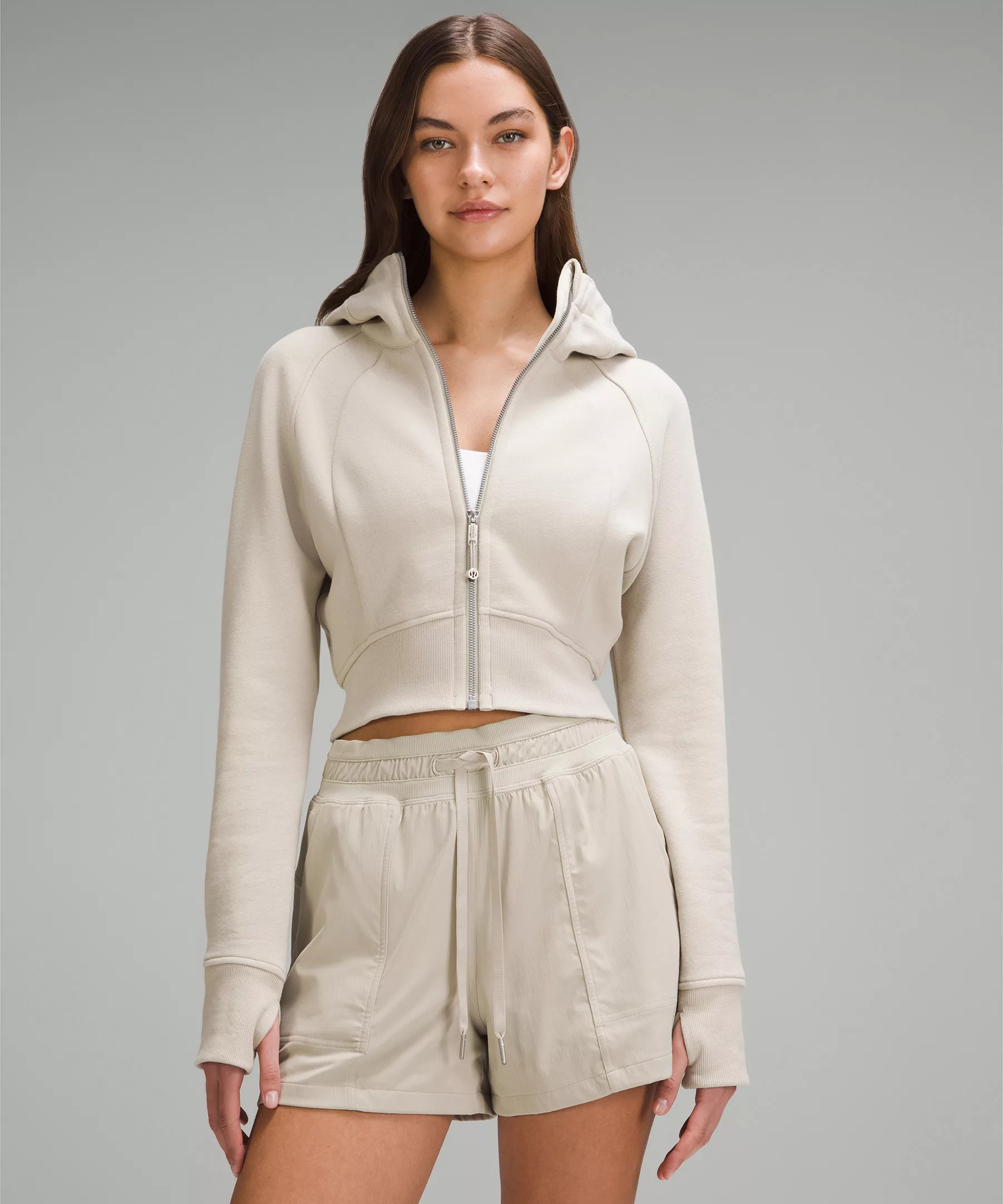 Scuba Full-Zip Cropped Hoodie | Women's Hoodies & Sweatshirts | lululemon | Lululemon (US)