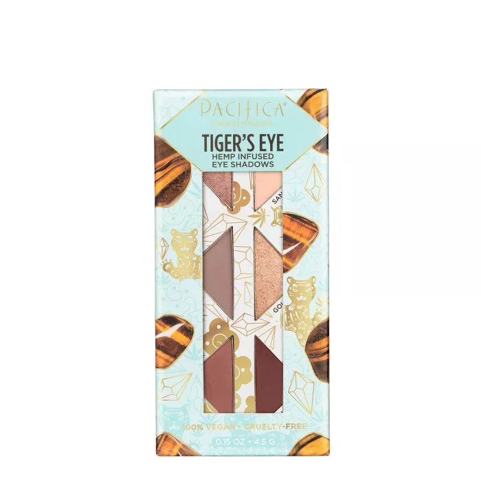 Pacifica Hemp Infused Tiger's Eye Eyeshadow Palette - 0.15oz | Target