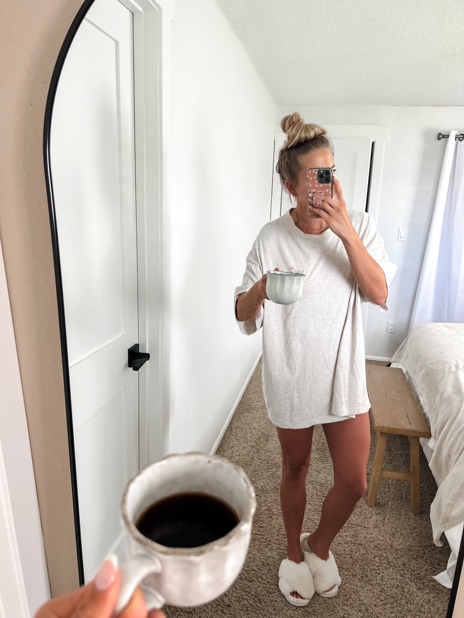 Good morning!  Nothing like a good cup of coffee and a cozy tee shirt!



#LTKStyleTip #LTKFindsUnder50