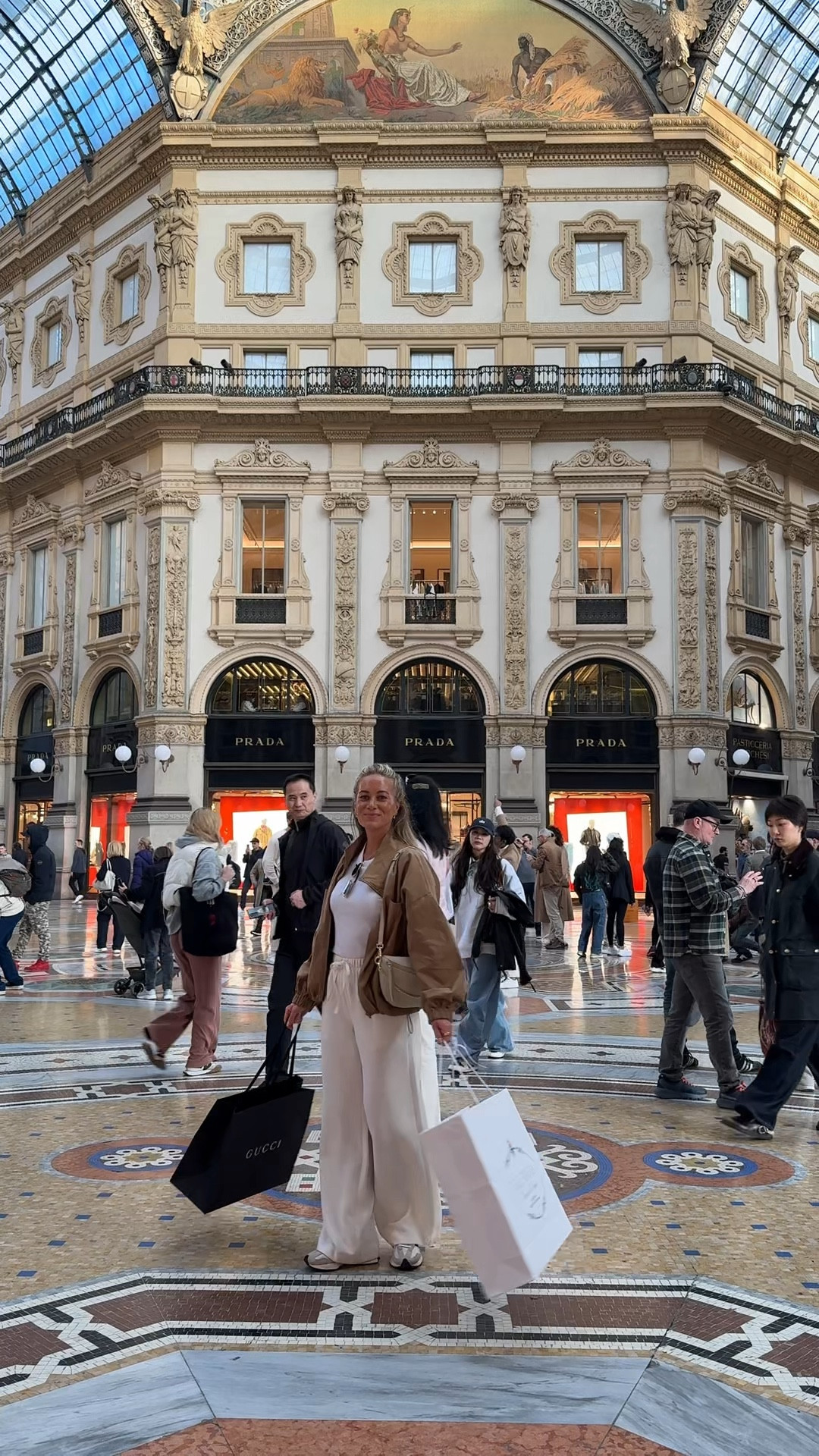 Exploring Milan in one of my favorite travel outfits. Utility jacket from @12thtribe, @Aritzia  Lodge Pants, @abercrombie  
white tee, Beck Sling bag from @giginewyork  and New Balance 327 sneakers.

Milan street style, Milan fashion outfit, Italy outfit inspiration, Europe travel style, casual travel outfit, neutral travel outfit, comfortable travel outfit, sneakers outfit, everyday travel style, city travel outfit

#LTKootd #LTKdayinmylife #LTKTravel