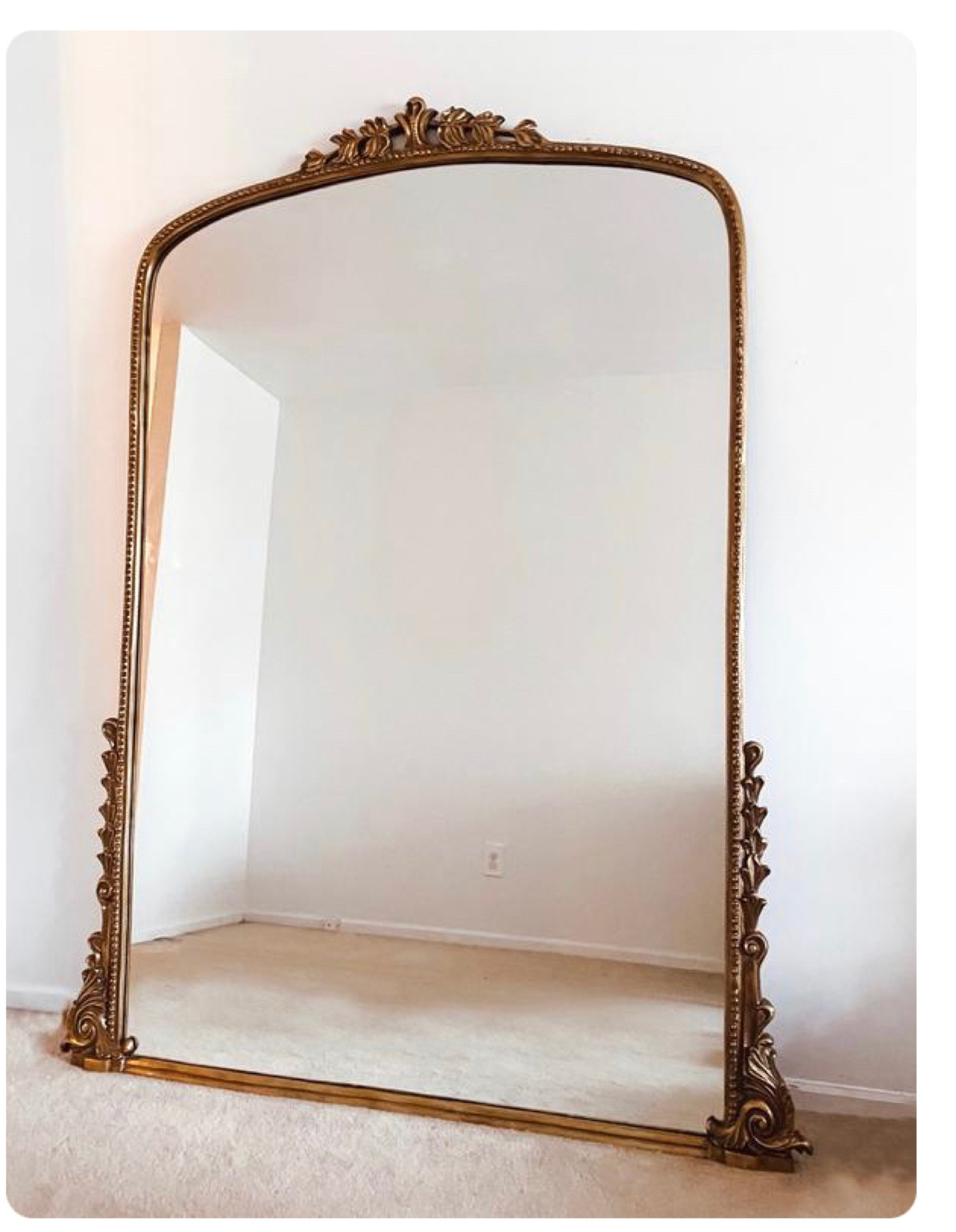 It's love at first sight with this stunning, vintage-inspired Mirror! 
It looks beautiful placed at an entryway console, leaned against a wall, or positioned over a fireplace mantel, this mirror magnifies any room with a grandiose, yet delicate appeal. 

I love this mirror, one of my all time favorite pieces in our home. I added some beautiful dupes below! Enjoy! 
#competition 
#instahome #style #designer #kitchen #mirror #wallart #livingroomdecor #homeinterior #homeinspiration #smallbusiness #house #furnituredesign #interiordecorating #kitchendesign #bedroomdecor #homestyling #lifestyle #deco #giftideas #decora #photography #artist #boho #bedroom #wood #homemade #casa #homedecor #interiordesign #home #interior #decor #design #homedesign #anthro  #homesweethome #art #decoration #furniture #interiors #architecture #homedecoration #love #vintage #interiordesigner #interiordecor #dekorasirumah #walldecor #homestyle #anthropolgie #livingroom #interiorstyling #luxury #instagood #inspiration #shabbychic 

Follow my shop @AdrianneConlan on the @shop.LTK app to shop this post and get my exclusive app-only content!

#liketkit 
@shop.ltk
http://liketk.it/3aRPB#LTKHoliday 

#LTKFind
