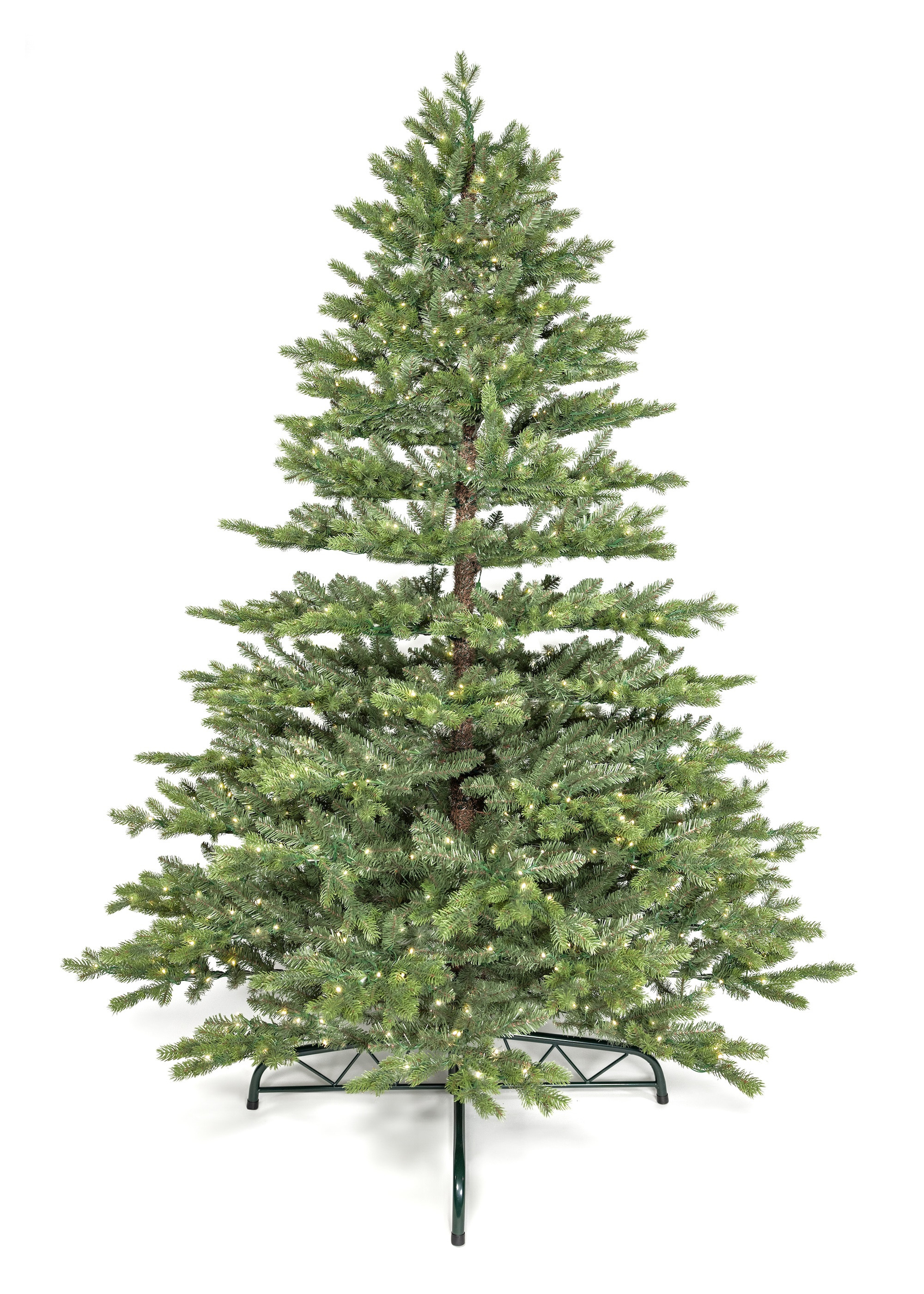 King Of Christmas 7.5ft Pre-Lit Artificial Christmas Tree, Rushmore Fir Xmas Tree with 750 Warm W... | Walmart (US)