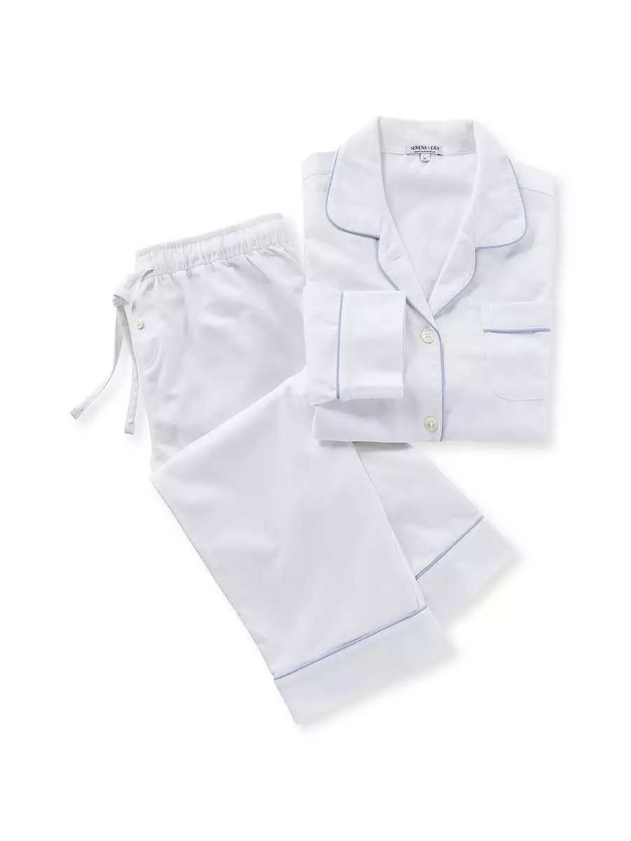 Belvedere Flannel Pajamas | Serena and Lily