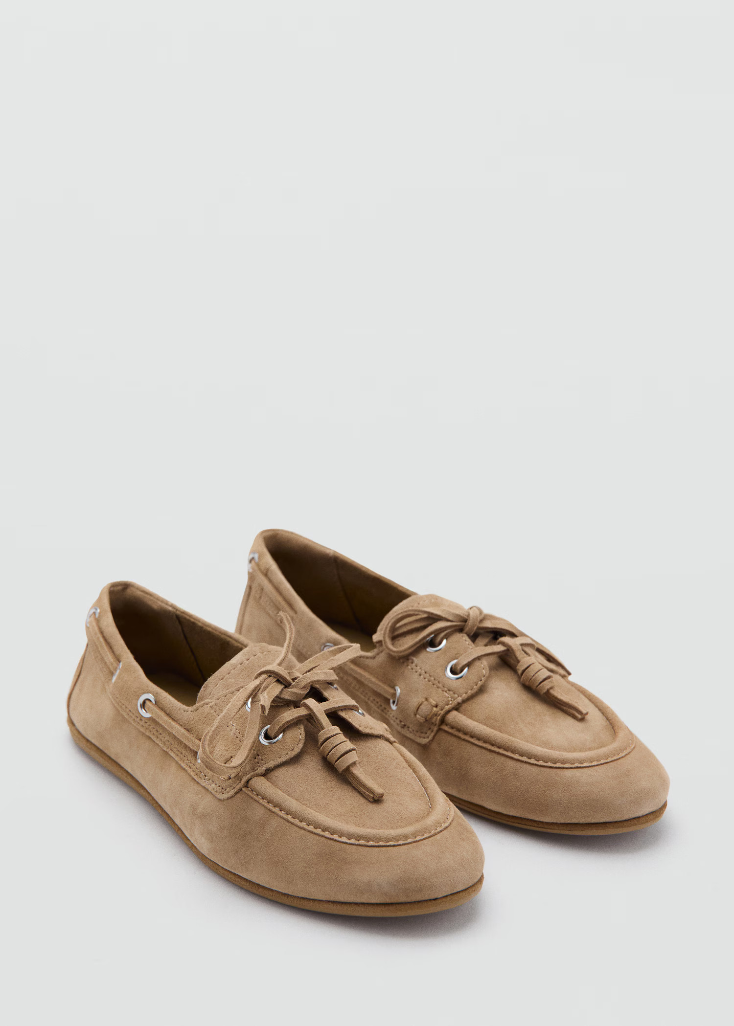 Deck shoes with laces | Mango (US/MX/AU)