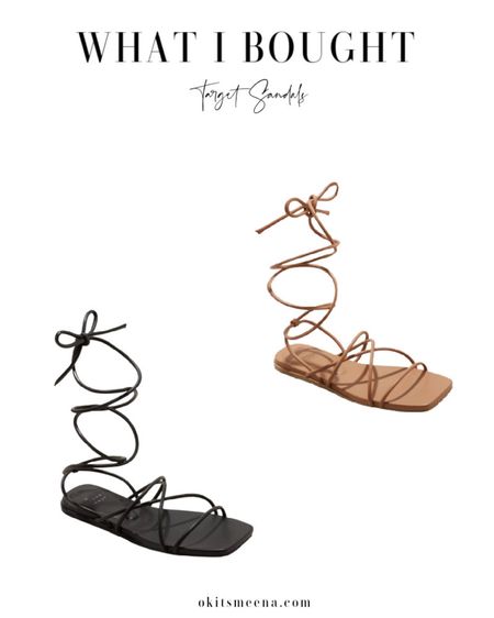 The cutest sandals for the spring and summer! I bought these in black and loved them so much I bought them in tan. 

#LTKshoecrush #LTKcurves #LTKunder50