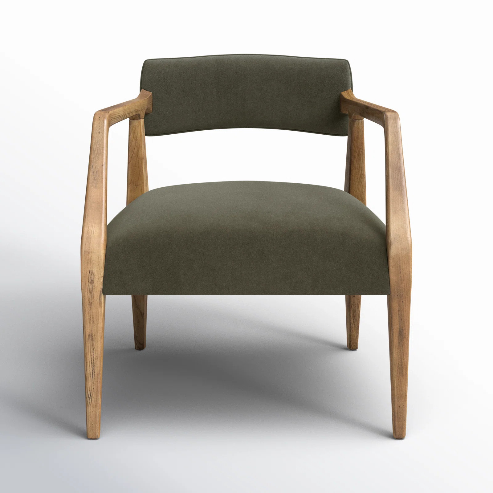 Berthe Armchair-Olive | Wayfair North America