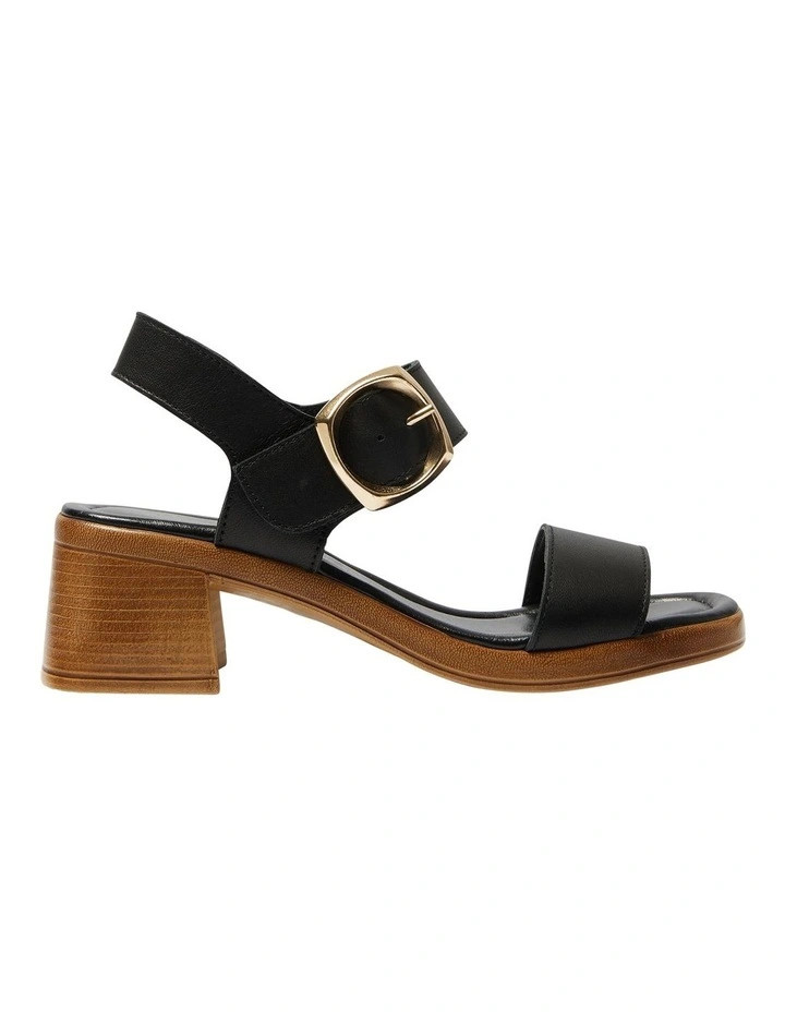 Imagine Leather Sandals in Black | Myer