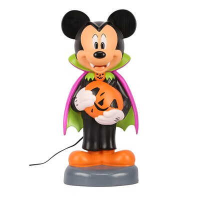 Disney 2-ft LED Mickey Mouse Vampire Costume Blow Mold | Lowe's