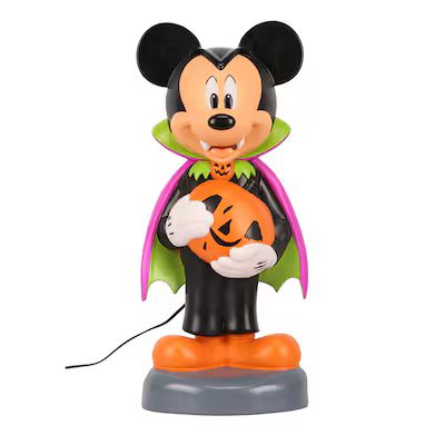 Disney 2-ft LED Mickey Mouse Vampire Costume Blow Mold | Lowe's