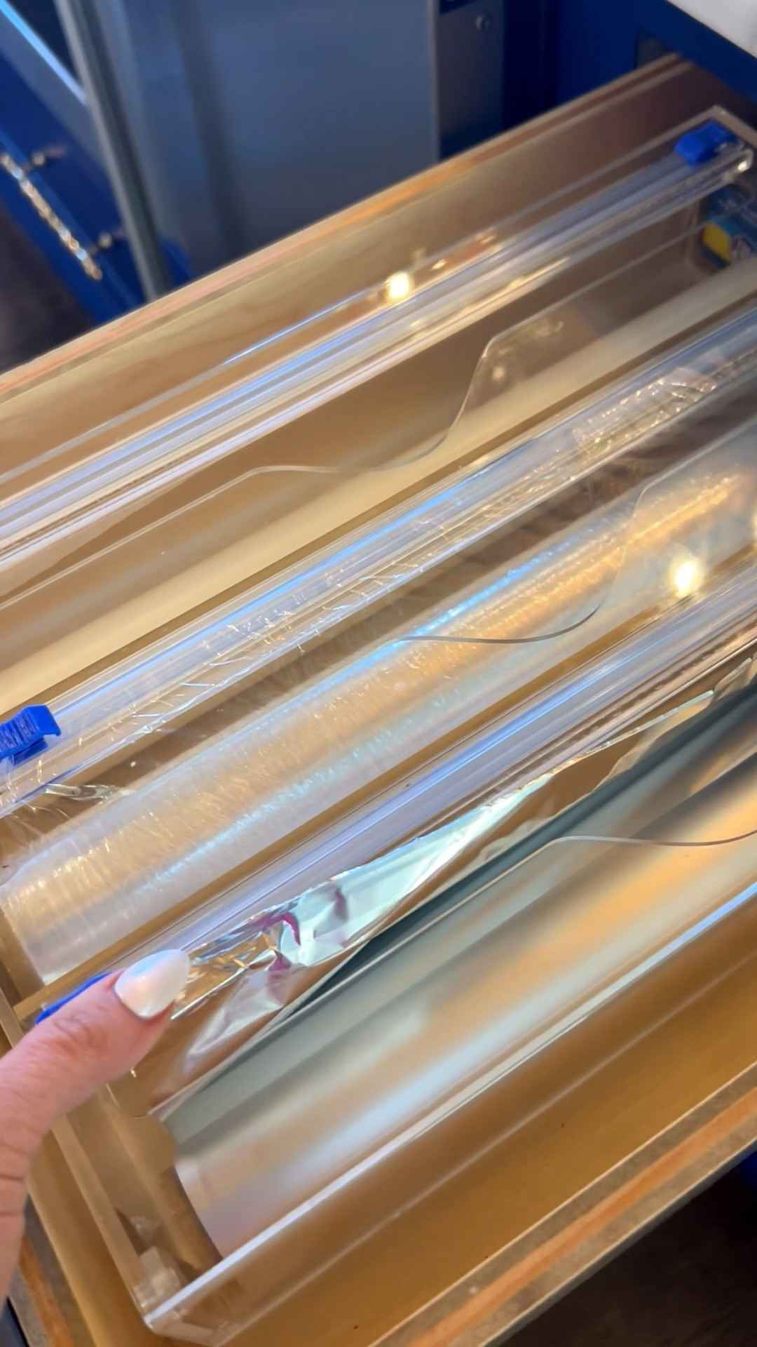 Tin foil & Saran Wrap dispenser/organizer | Amazon find | kitchen essential

#LTKHome #LTKmomlife #LTKdayinmylife
