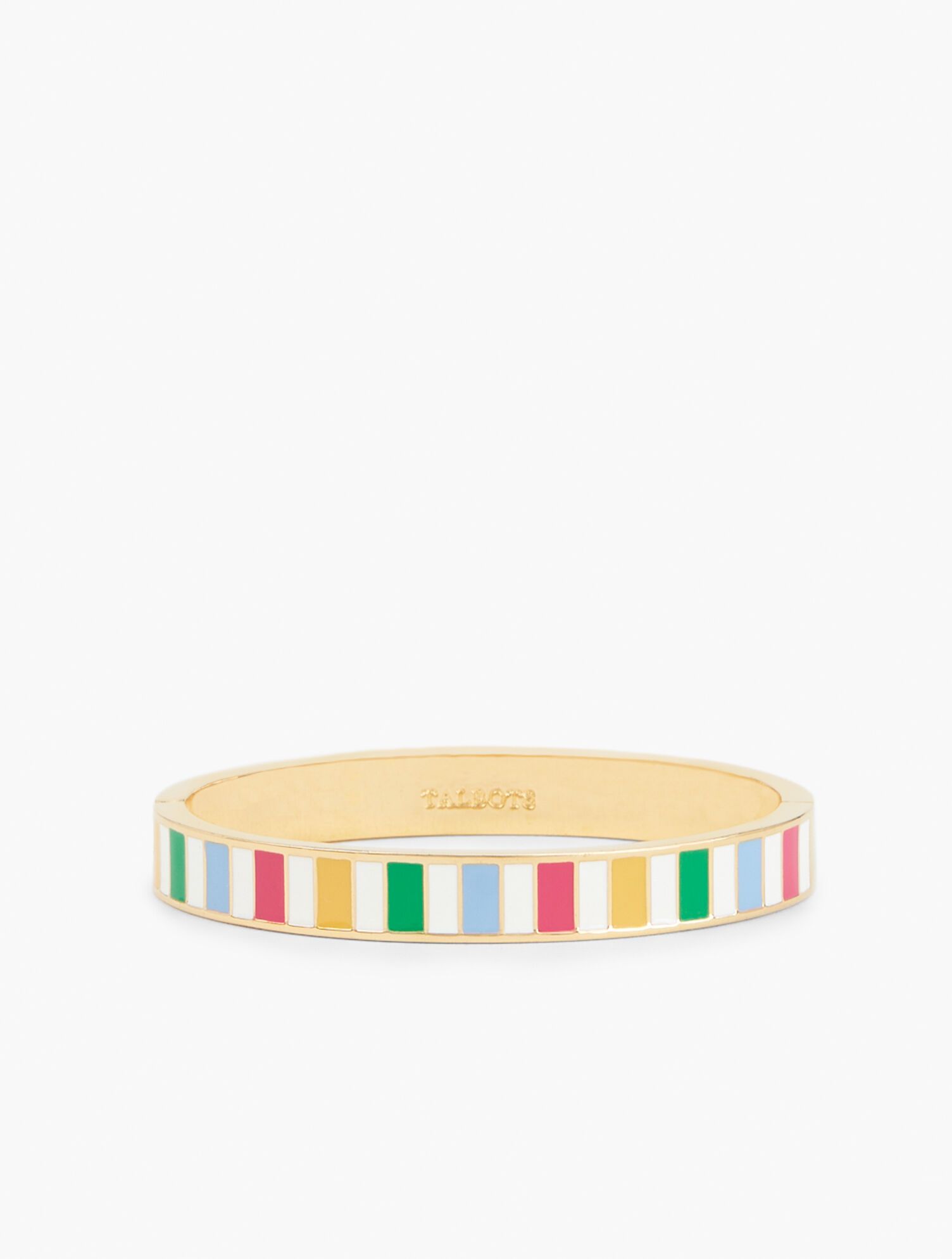 Stripe Enamel Bangle | Talbots