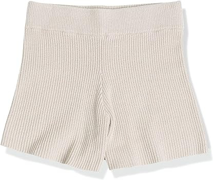 The Drop Women's Faith Pull-On Ribbed Sweater Short | Amazon (US)