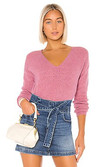 Click for more info about Tularosa Lennon Sweater in Sangria from Revolve.com