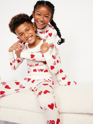 Matching Gender-Neutral Printed Snug-Fit Pajama Set for Kids | Old Navy (US)