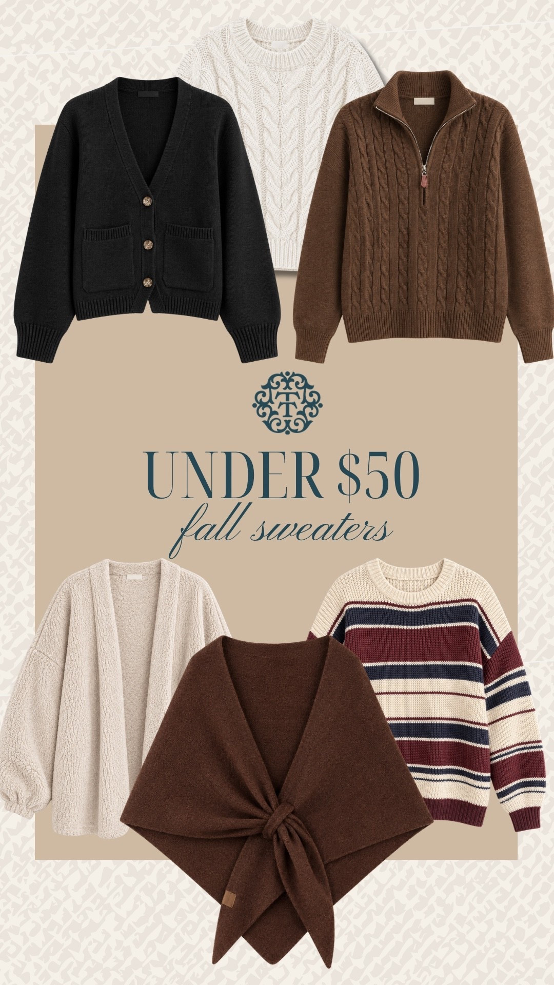 Cozy sweater season is officially here! 🤎🍂 We’re loving these under $50 fall sweaters for easy everyday outfits—from classic cable knits and cardigans to stripes, cozy layers, and rich chocolate brown. Pair them with your favorite denim, trousers, or skirts for an effortless fall look without spending a fortune!
#LTKSeasonal #LTKOver40 #LTKMidsize #FallSweaters #SweaterWeather #FallFashion #FallOutfit #AffordableFashion #CozyStyle #Under50