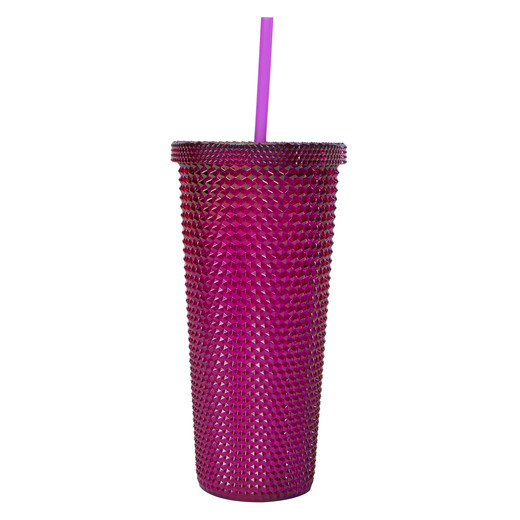 metallic diamond tumbler 24oz | Five Below
