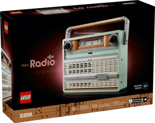 Lego Icons Retro Radio 10334 Exclusive | Walmart (US)