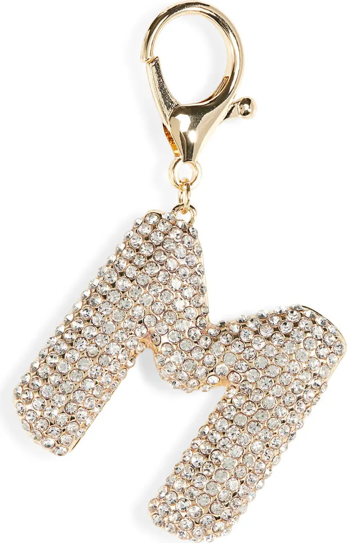 Leith Pavé Initial Bag Charm | Nordstromrack | Nordstrom Rack