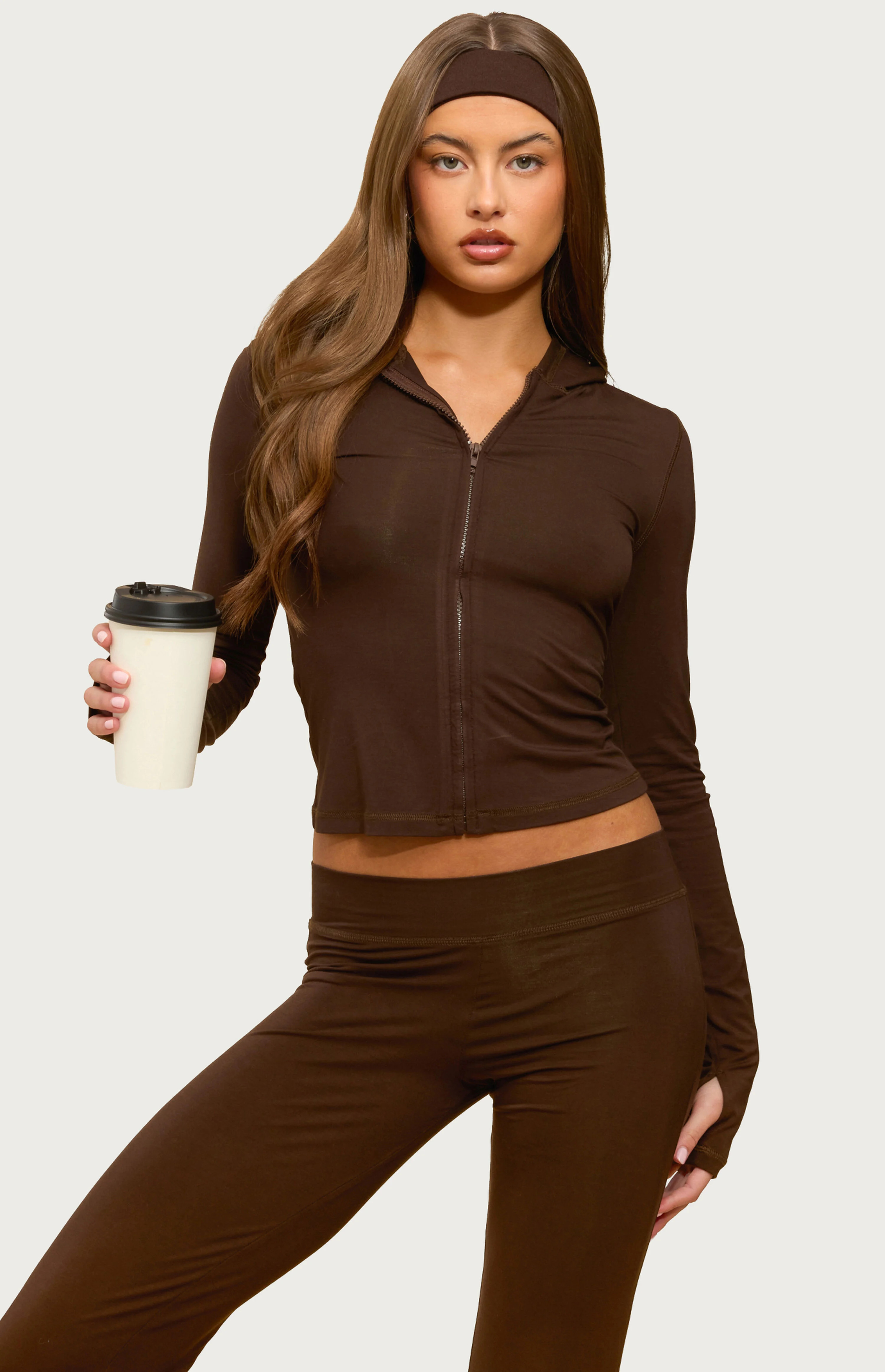 Edikted Callan Zip Up Hoodie | PacSun