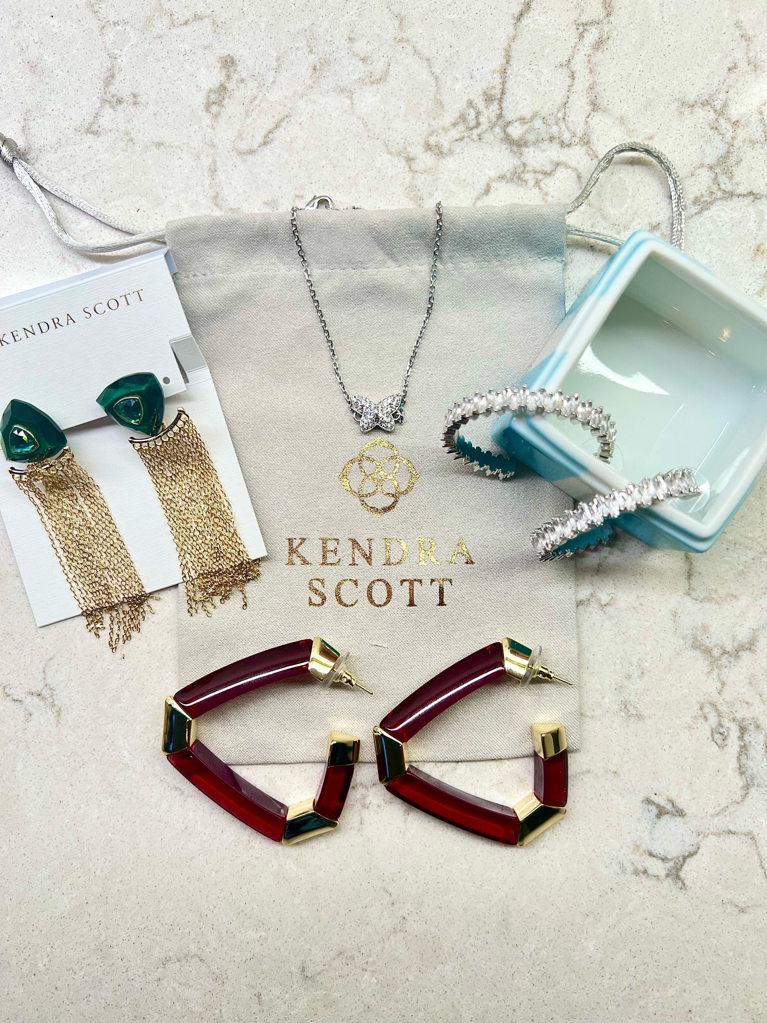 @kendrascott October arrivals looking spooktackular I love ow Kendra Scott is evolving. They still offer their classics but I like being a little different. 
#fashionjewelry #statementearrings #kendrascottjewelry #czhoopearrings #newarrivals #fallstyle #under100 #butterflybracelet 

#LTKstyletip #LTKunder100 #LTKHoliday