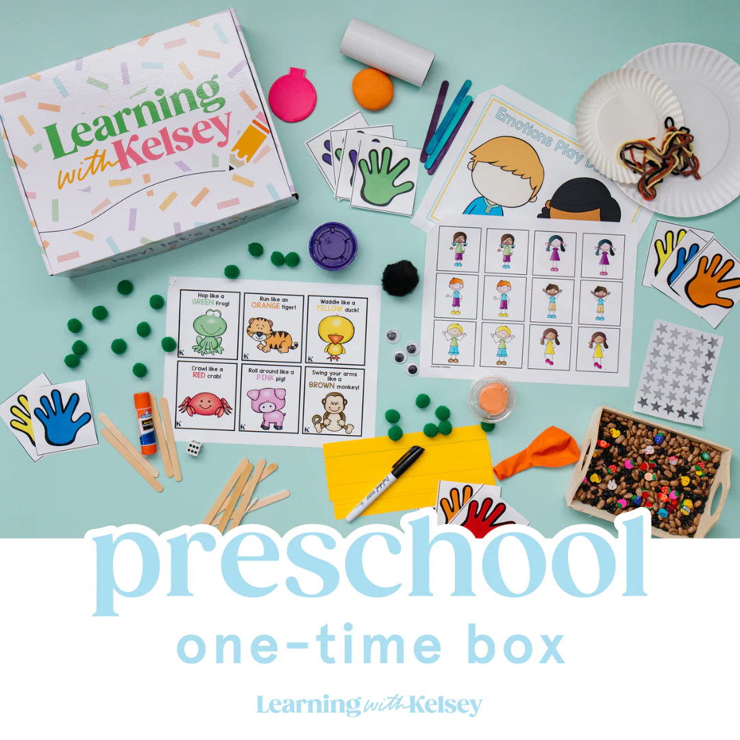 The Preschool Box - Learning With Kelsey | Learning with Kelsey
