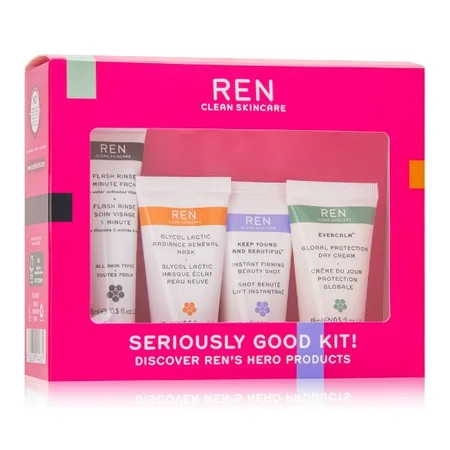 REN SERIOUSLY GOOD KIT (.68oz FR 1 Minute Facial .34oz Beauty Shot .1oz Beauty Shot .5oz Global Pr | Walmart (US)