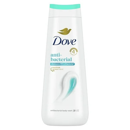 Dove Antibacterial Daily Use Body Wash for Women Protects from Dryness All Skin, 20 oz | Walmart (US)