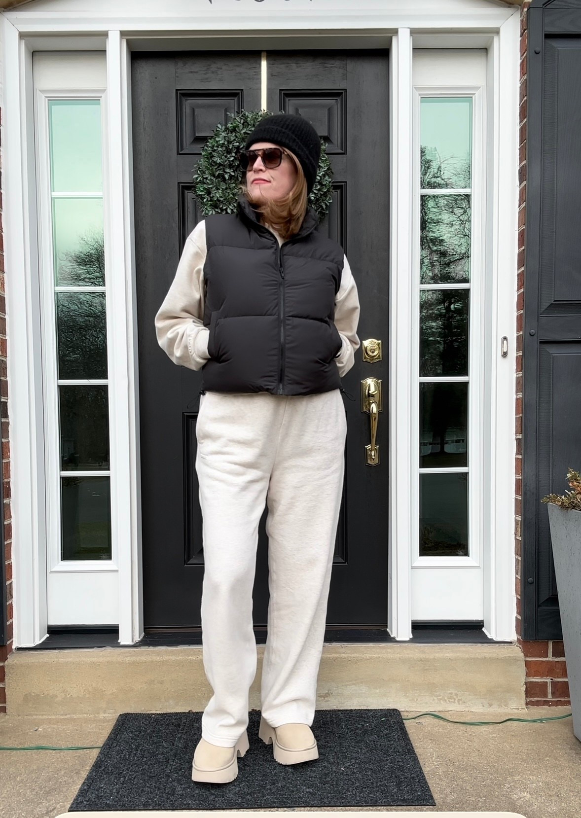 Why do you dress like a teenager? Because I like to live in my sweats. 

#LTKootd #LTKOver40 #LTKMidsize