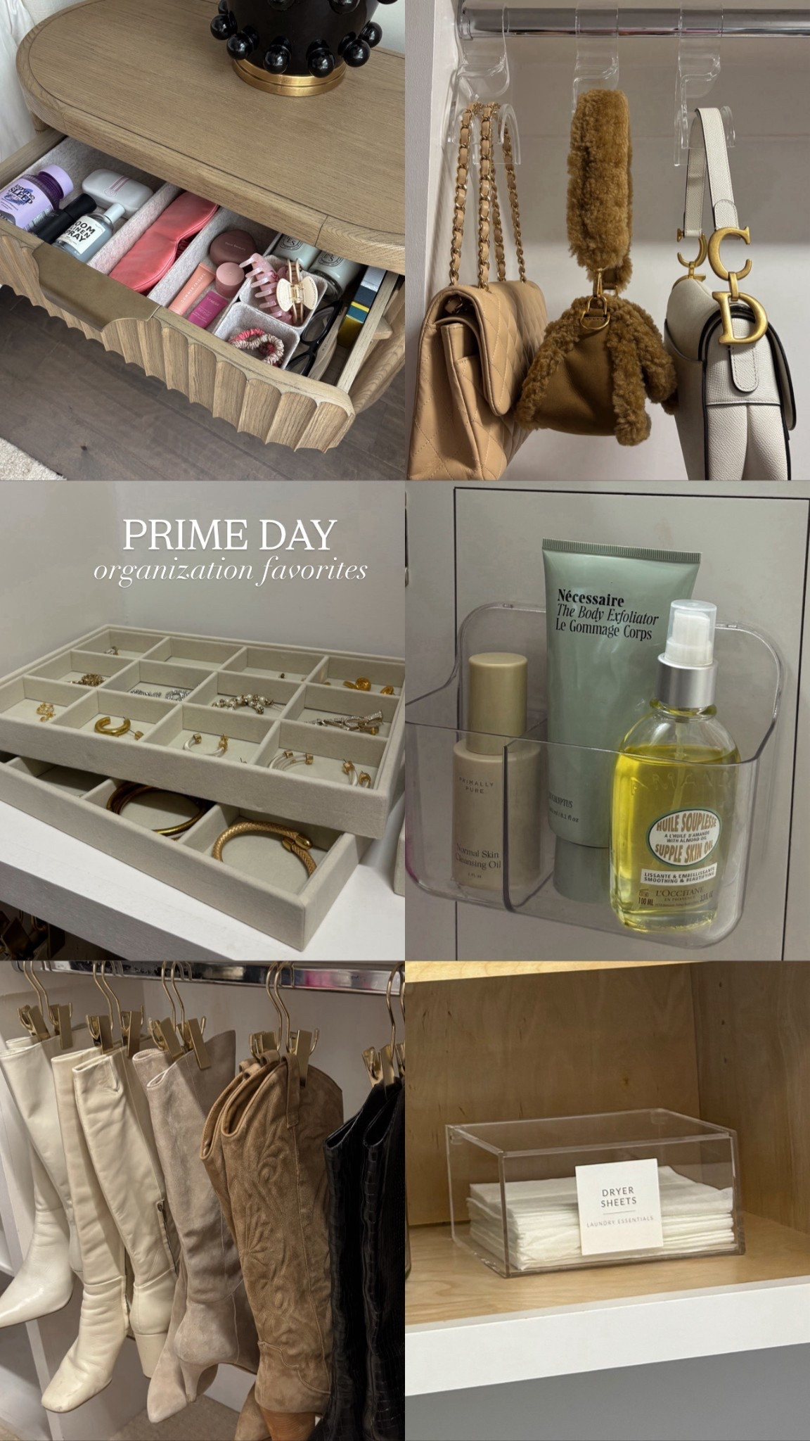 #amazonpartner Prime Day organization favorites that I use around my home! I love all of these 🫶🏼 shop them all below! #FounditonAmazon @amazon @amazonhome 

#LTKFindsUnder50 #LTKHome #LTKSaleAlert