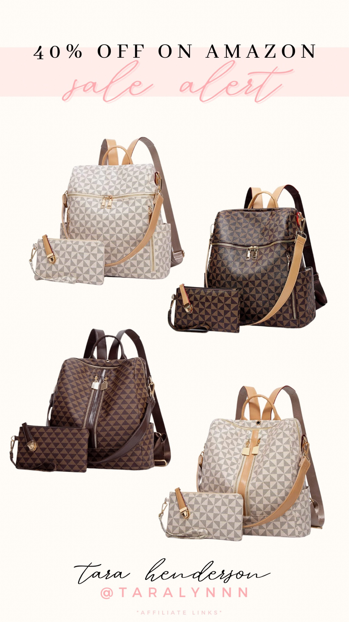 40% off sale on Amazon! 

#sale #bag #discount #amazonsale #dupe #amazonfind #amazonbag #mom #mama #backpack

#LTKsalealert #LTKFind #LTKitbag