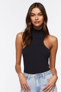 Seamless Mock Neck Bodysuit | Forever 21 | Forever 21 (US)